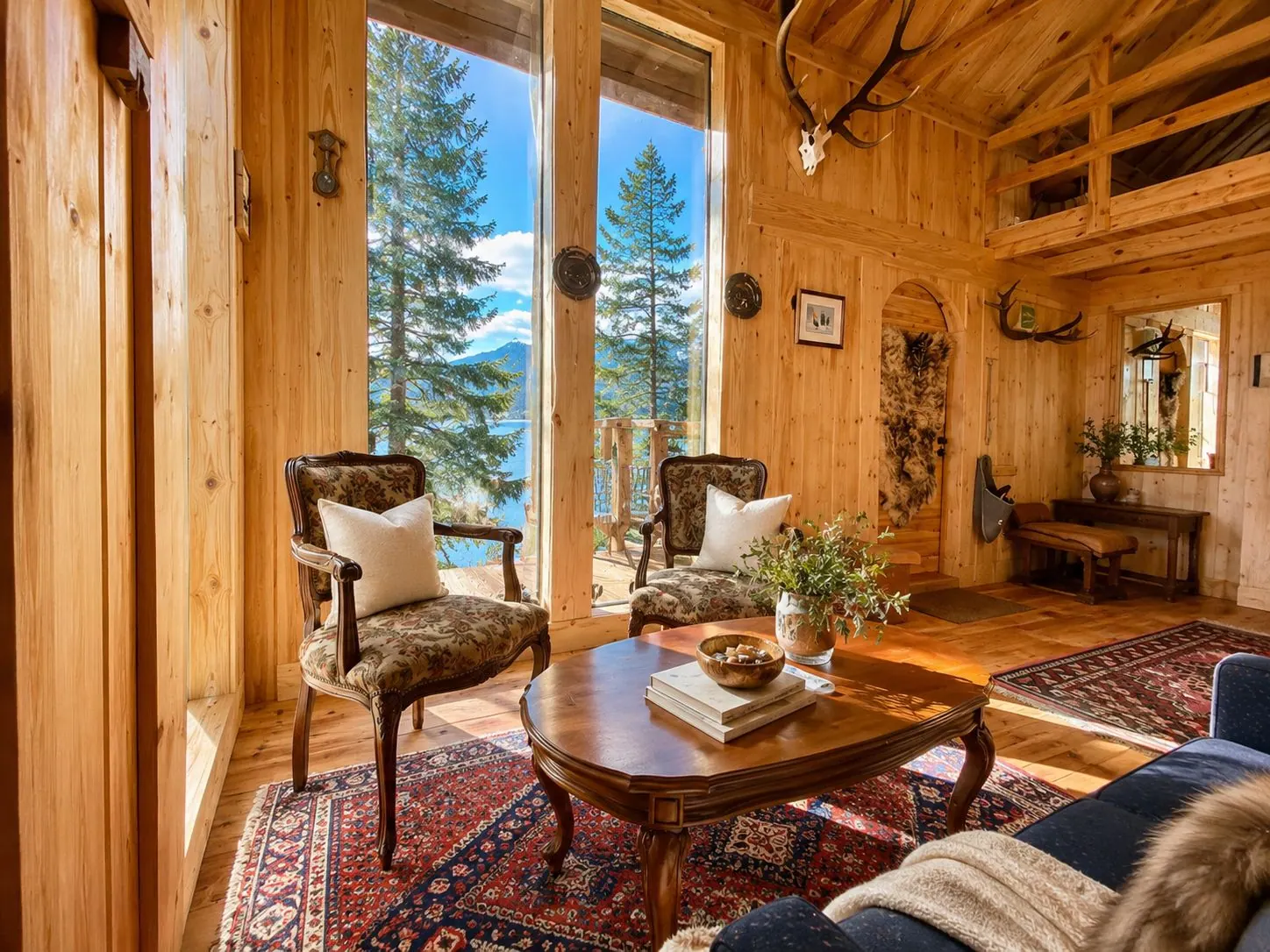 Viking Treehouse with Hot Tub, Sauna, Lake & Deer Park — 4